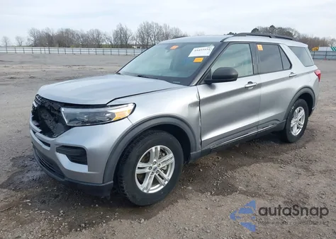 2021 Ford Explorer Xlt z USA, uszkodzony, nr VIN 1FMSK8DH3MGA51986